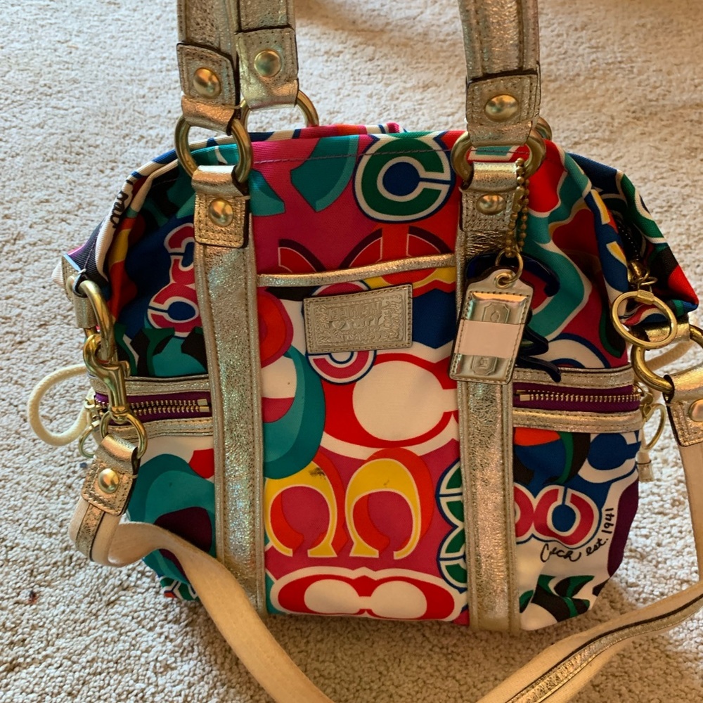 Authentic Coach Poppy Bag - Picture 4 of 10